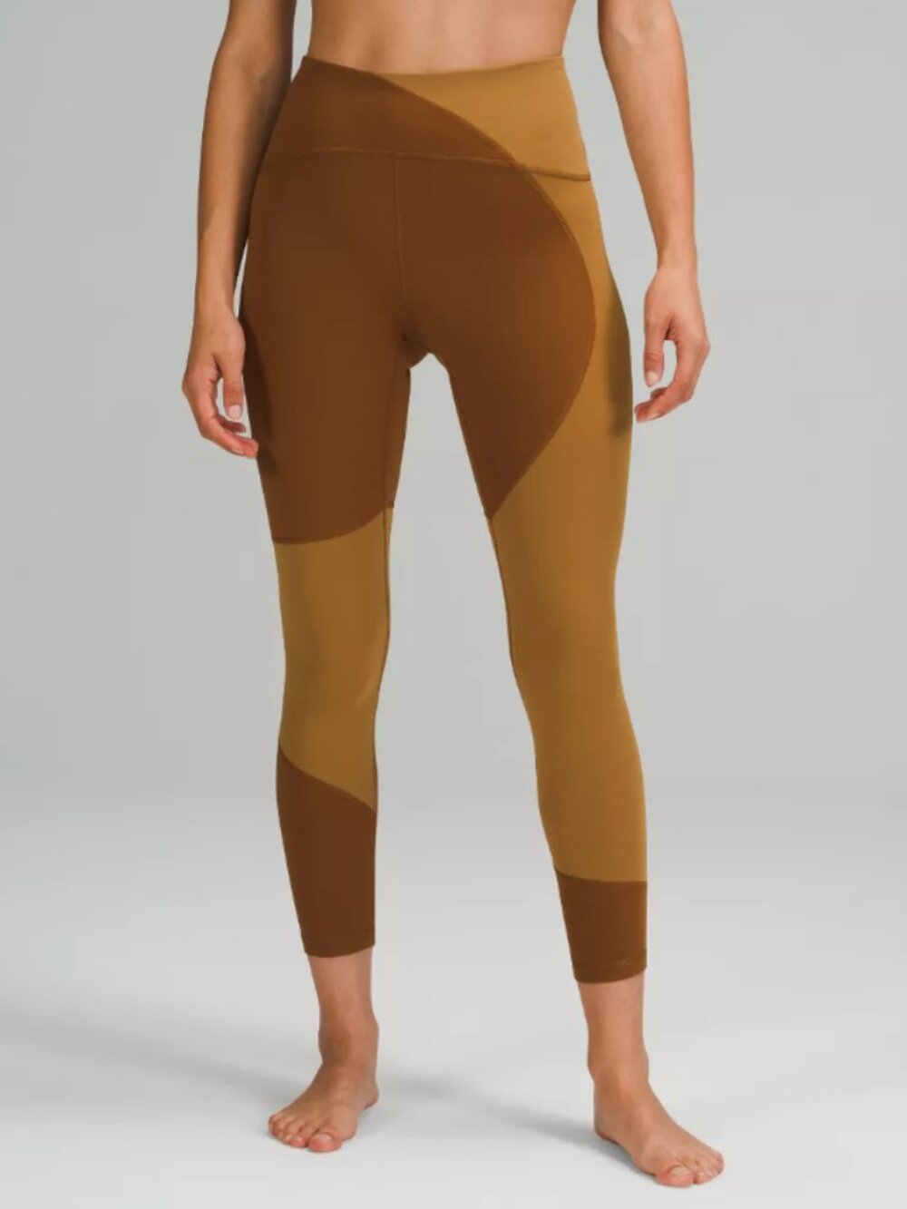 Lululemon Nulu Color Block High Rise Tight Legging size 4